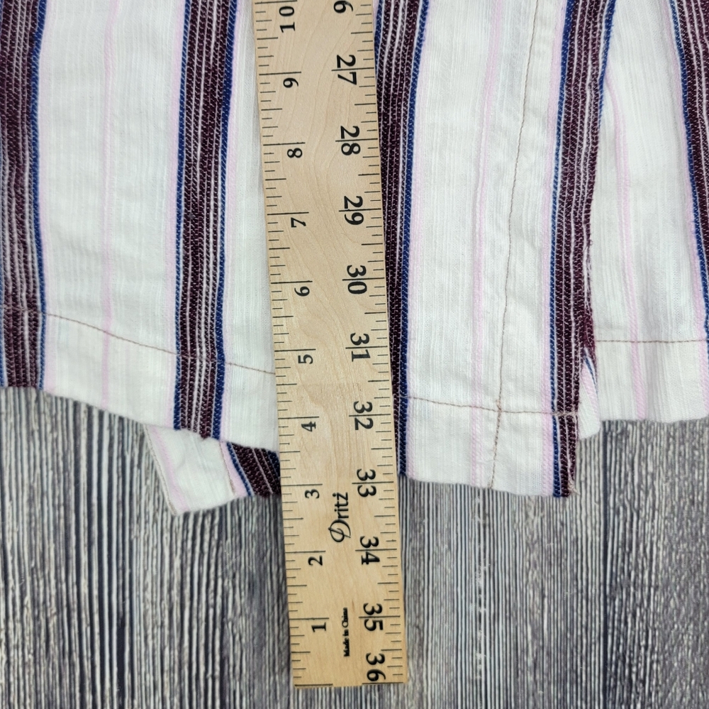 Free People Canyonlands Cotton Striped Overall Jumper Dress - Picture 13 of 14
